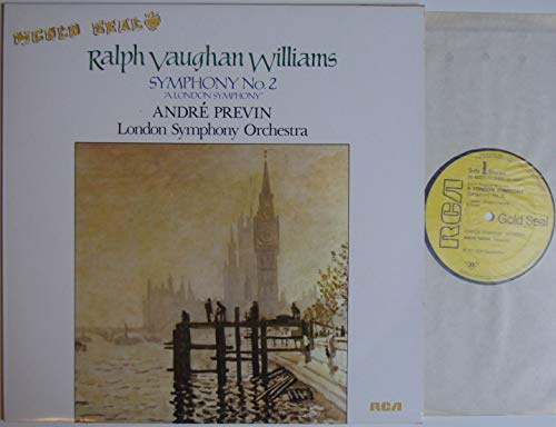 Vaughan Williams Symphony No.2 A London Symphony 12 LP (1981) RCA Gold Seal GL 43577