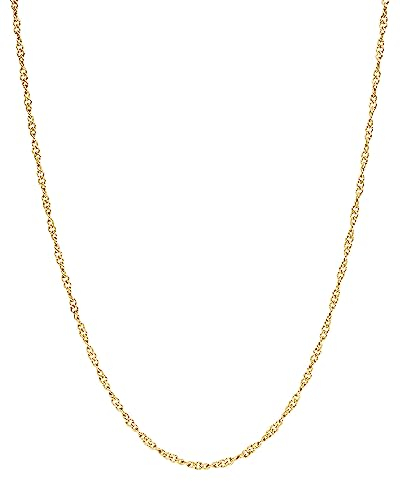 Purelei® Kaula Kette Damen (Gold)– Choker Halskette Damen aus langlebigem Edelstahl – Wasserfeste Kette – 35-40 cm Länge verstellbar – Enganliegende Halskette für deinen individuellen Look