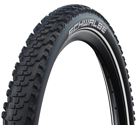 Schwalbe Smart Sam Plus Performance DD, GreenGuard-däck, svart/reflekterande