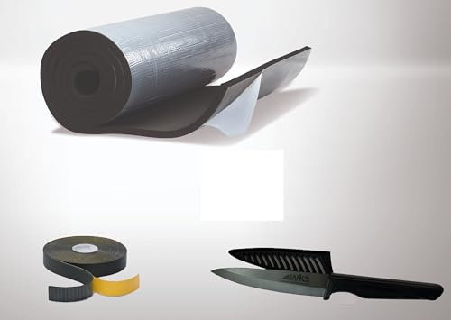 Armaflex Armacell AF 19mm selbstklebend inklusive 1 Rolle Tapeband + 1 WKS ISOTEC Keramikmesser
