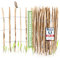 PATKAR® Staketenzaun 10mx90cm [WETTERBESTÄNDIG & STABIL] - Holzzaun Gartenzaun Holz Abgrenzung - Staketenzaun 90 cm hoch (Made in Europe) - Gartenzaun zum Stecken - einfach montierter Zaun Holz