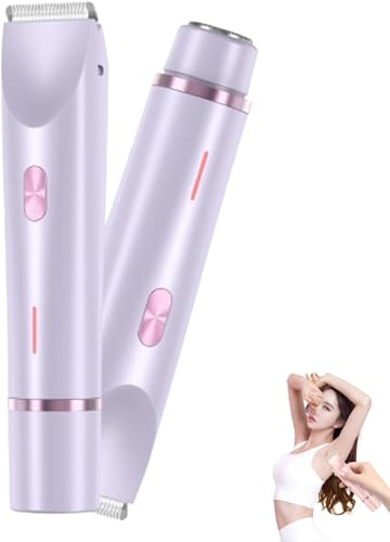 maquinilla razerly,razerly,sanuvia depiladora,Dual Head Shaver Women,rasuradora Mujer Zona Intima,afeitadora Mujer Pubis,Trim Pod 2.0 Dhaver Women,Electric Hair Trimmer,Ipx7 Waterproof Rechargeable