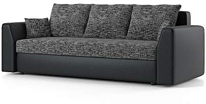 Sofini Couch Paul Mit Schlaffunktion Und Bettkasten - Best Couch! (Lawa 17+ Soft 11)