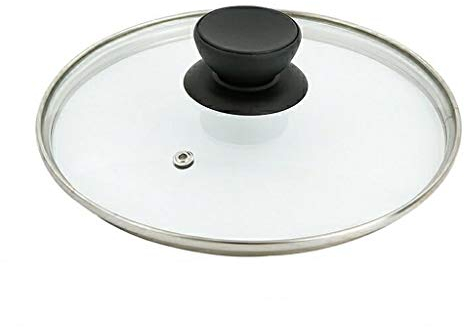 Lock,Glaslock, Grytlock,Pannlock i härdat glas Pannlock Stekpanna Ångkokarlock Hushållstransparent Pannlock Universal Ersättningsgrytlock