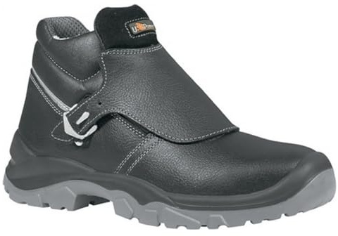 U-Power Scarpe Antinfortunistica Alte S3 SRC per Saldatori, Colore Nero (Nero, Sistema Taglie Calzature EU, Adulto, Numero, Media, 43)