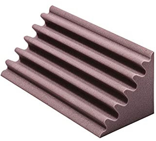 generic Pannelli Acustici in Schiuma Acustica, Trappole per Basso Nero/Viola Pannelli ad Alta Densità Di Attenuazione Del Rumore Della Schiuma Dell'Angolo per lo Studio o la Parete Domestica -Spugna M