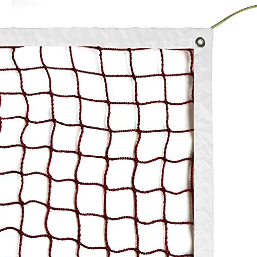 Aoneky 20ft Outdoor Nylon Replacement Regulation Standard Professional Official Badminton Court Tournament Net