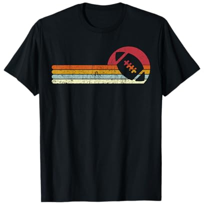 Sonnenuntergang American Football Distressed T-Shirt