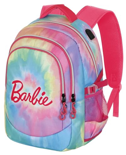 Barbie Tie Dye-Zaino Running PLUS, Multicolore, 34 x 46 cm, Capacità 32 L