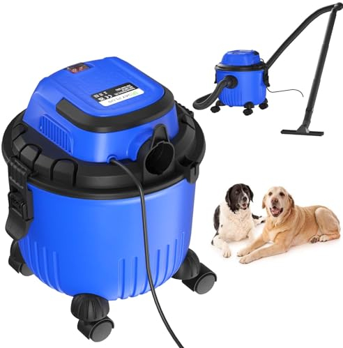 Wet and Dry Vacuum Cleaner 3-in-1, Industrial Dust Extractor with Powerful 2000W Motor, Blowing Function, 15L Container, Power Take Off & Washable HEPA Filters, For Home Workshop and Professional Use
