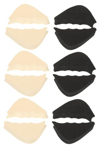 Healeved 3sets Shoe Inserts for Too Big Shoes Comfortable and Reusable Toe Filler Inserts 6pairs*3
