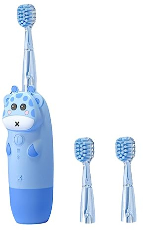 ORFOFE Elektrische Kinderzahnbürste Sonic Putzbürste Zahnbürste Mit Wasserdichtem Gehäuse Für Empfindliche Zahnfleisch Batterie Enthalten