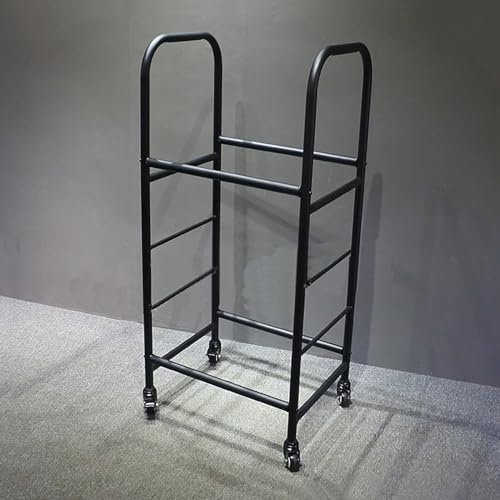 XDAWQP Le Support de Stockage de pneus réglable Peut contenir 4/8 pneus, Support de Pneu sur Pied pour Roues de Voiture de Secours, Support de Pneu Roulant avec Roues pour