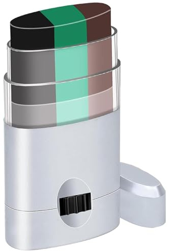 Army Face Paint,Camo Dace Paint,Lasting Hunting Camo Paint,3 Color Military Paintball Activities Camo Face Paint,Halloween Decorations Accessories