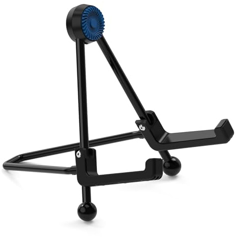 Supporto per basso elettrico, pieghevole, compatto, antiscivolo, per acustica, elettrica, basso, ukulele, salvaspazio