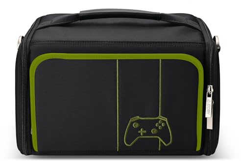 G-STORY Borsa per Xbox Series S, Rigida Borsa da trasporto per Xbox Series S, Rigida Borsa da viaggio, Custodie per Xbox Series S Console, Controller e Accessori di gioco, Controller Skin*1 Inclusa