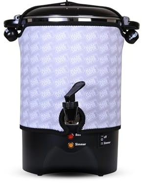 Made Safer - 4L Hot Water Urn, Boiling Water Dispenser for Tea & Hot Drinks, Low Energy & Portable, Designed in the UK, 20 Cups