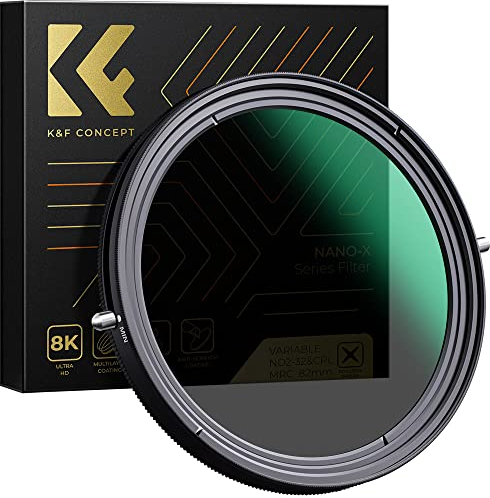 K&F CONCEPT 95mm Polfilter(CPL) & ND2-ND32 Filter 2-IN-1 multifunktionaler Filter（1-5 Blendenstufen）