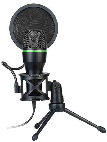 Generico Streaming-mikrofon - USB-kondensatormikrofonpaket med filter