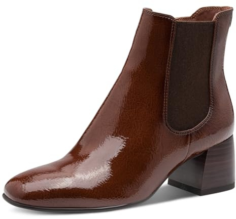 Tamaris Bottines Chelsea pour femme 1-25327-45 - Cognac - Taille 40 EU, cognac, 40 EU