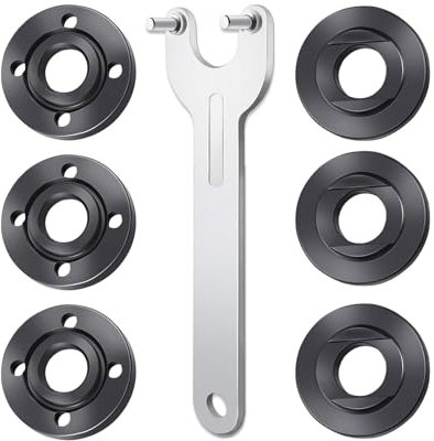 MEAKTSMI Set di accessori per mulino a flangia per chiavi e dadi a flangia, adatto per diverse occasioni