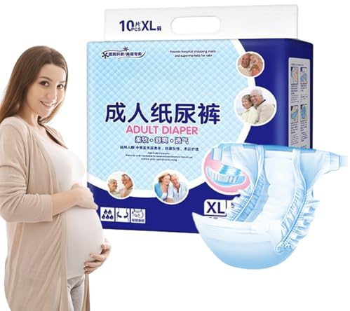 Hitburu Bragas De Incontinencia Para Adultos | Pañales para Adultos Absorbentes y Antifugas - Protectores Transpirables para Viaje Coche Hombres Mujeres