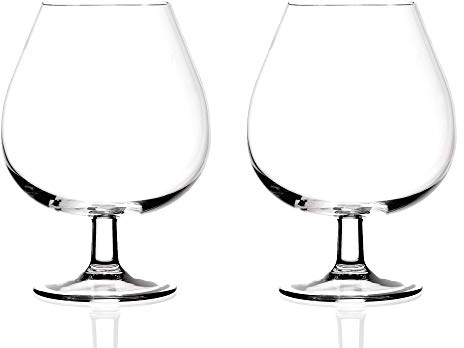 MasterPro Q3400 Set 2 Copas Brandy 67 cl Cristal Colección Barware, 2