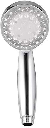 Douche à main Pommede douche 7 Changement de Couleur LED Pommeau de Douche Lumineux à Main Automatique Unique Ronde Pluie Économie D'eau Buse Accessoire De Salle De Bains