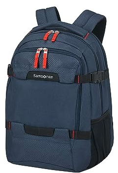 Samsonite Sonora Laptop-Rucksack, erweiterbar, 15,6 Zoll, 45 cm, 31/34 l, Blau (Nachtblau)