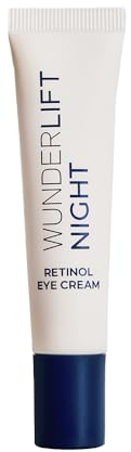 Wunderlift - Crema per occhi al retinolo notturno, anti-invecchiamento contro rughe e occhiaie con acido ialuronico, 3% di retinolo incapsulato, per la cura degli occhi, riduce il gonfiore, idrata