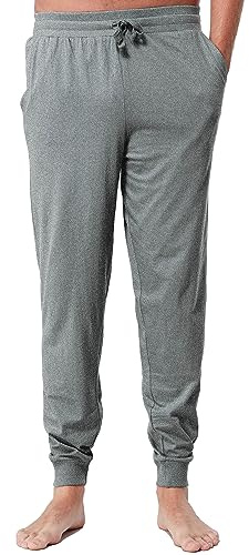Mens Lounge Pants Pyjama Bottoms Loungewear Cotton Jersey Pants Size S-4XL