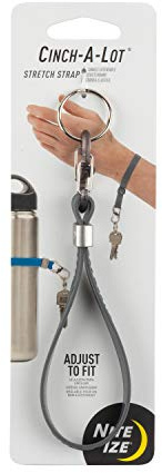 Nite Ize CAL-09-R6 Cinch-A-Lot Sangle élastique pour clé, Taille unique, Anthracite