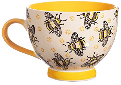 Sass & Belle Busy Bees Stamped Mug