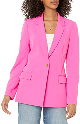 The Drop Blazer für Damen, Blake Lang, Rosa, 3XL Große Größen