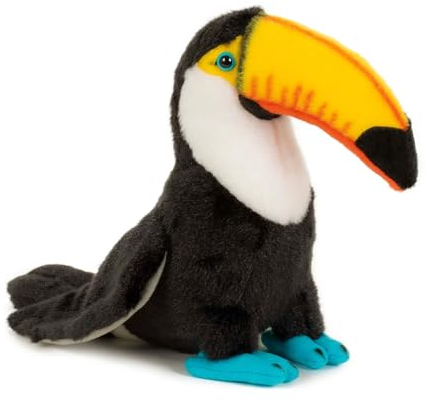 Fischertukan Regenbogenschnabel Tukan Kuscheltier Vogel Specht Plüschtier RICACO