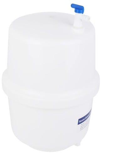 Trycksatt Tank Vattenlagring, Trycksatt Vattentank med Kulventil för Omvänd Osmos RO-system 3,2 Gallon