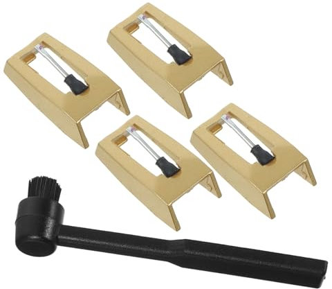 Parliky Plattenspieler Nadel Für Vinyl Plattenspieler Ersatz Rekord Pin Aus Rote Edelstein Material Kompatibel Mit Phonographen Präzisionsgefertigt Für Klarer Klang