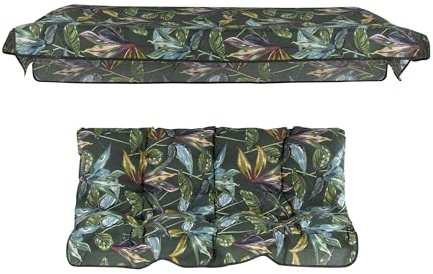 PATIO Hollywoodschaukel Auflage mit Dach Luna/Kate Bankauflage 130 cm mit Befestigungsschnüren