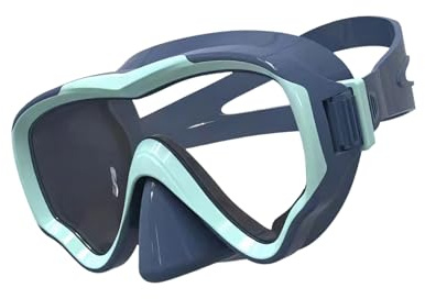Kaeltsyn Antiappannamento 180 Gradi Vista panoramica Occhialini da Sub per Bambini Maschera da Sub Pesca Subacquea Maschera da apnea Bambini Snorkeling Occhiali da Sub Snorkeling