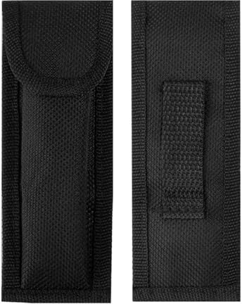 AFCJLTO Lot de 2 étuis à couteaux - étui de poche & ceinture en tissu pour couteaux de camping et randonnée (sans couteau) - protection optimale et facile à transporter,