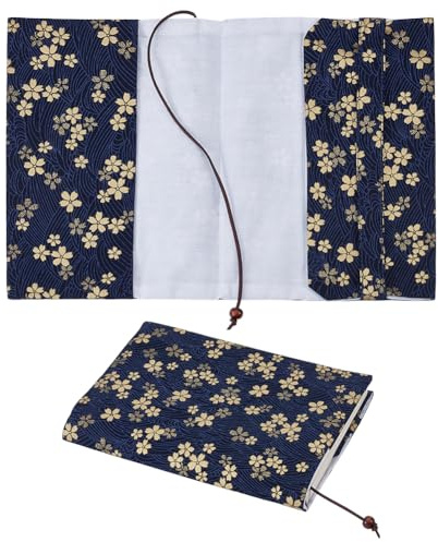 OLYCRAFT tissu motif de fleur couvertures de livres A5 couverture de livres couverture de poche 15.5x22x7mm couverture rigide livres couvertures pour carnet Bible Planner Book Lovers accessoires