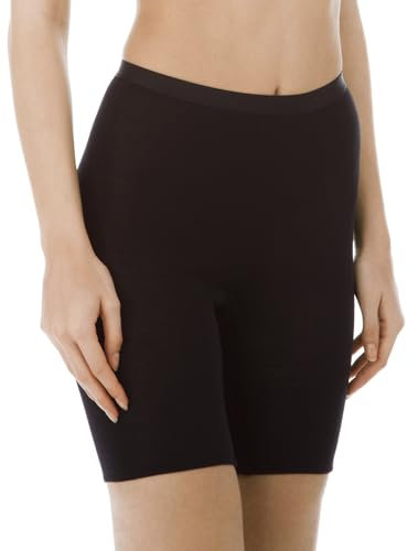 CALIDA True Confidence Hose Damen, Radlerhose aus Wolle-Seide, Feinripp, temperaturregulierend und geruchsneutralisierend