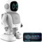 Playtastic Spielzeug Roboter: App-programmierbarer Roboter, 130 Bewegungen, Bluetooth, Lautsprecher (Mini, Tanzender, Fernbedienung)