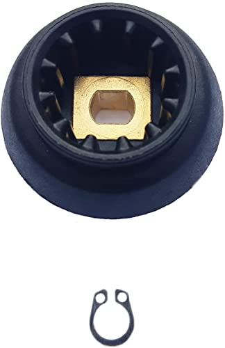 Flavor Plus Portacuchillas, Engranaje, Base Cuchillas, Embrague Compatible para Monsieur Cuisine Plus Plus, Pieza 12 Dientes. Compruebe la Coincidencia de su Pieza Antes de Comprar