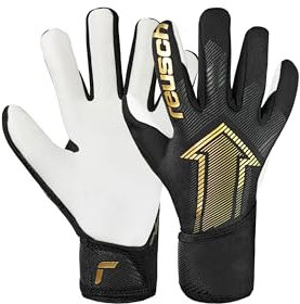 Reusch Fastgrip Gold Junior griffige und atmungsaktive Torwarthandschuhe Fußballhandschuhe für Kinder und Jugendliche für Jungen Mädchen geeignet für alle Wetterbedingungen und Spielfeldoberflächen