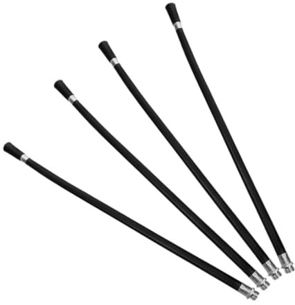 NUOBESTY Manguera Flexible De Caucho Para Extintor De Polvo Seco 4 Unidades, Tubo De Descarga Compatible Extintores 4 Kg, Accesorios Seguros Para Sistemas Contra Incendios