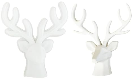 Wimnqie Hjort harts form hjort silikon form 3D hjorthuvud silikonform