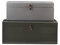 House Doctor 5707644459014 Truhen-Set, Baumwolle, Grau/Armee, 52 x 20 cm