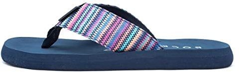 Rocket Dog Adios Stark Womens Blue EVA Flip Flop - Size 8 UK - Blue