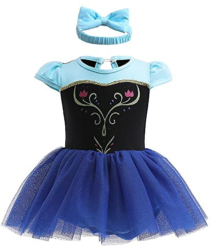 Lito Angels Deguisement Robe Souris pour Bebe Filles avec Bandeau Taille 6-24 mois